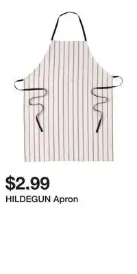 IKEA HILDEGUN Apron offer