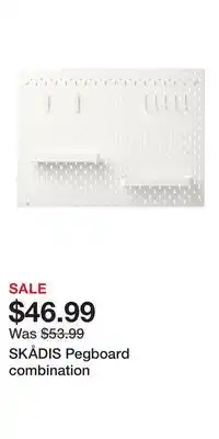 IKEA SKÅDIS Pegboard combination offer