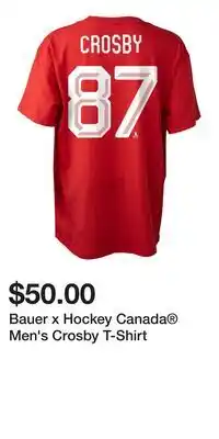 Sport Chek Bauer x Hockey Canada Men's Crosby T-Shirt offer