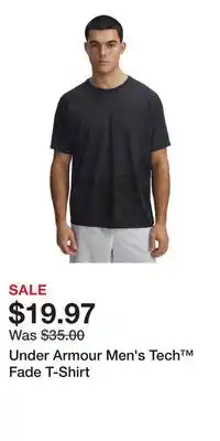 Sport Chek Under Armour Men's Tech Fade T-Shirt offer