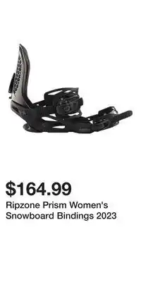 Sport Chek Ripzone Prism Women's Snowboard Bindings 2023 offer