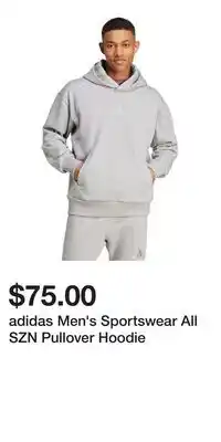 Sport Chek adidas Men's Sportswear All SZN Pullover Hoodie offer