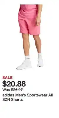Sport Chek adidas Men's Sportswear All SZN Shorts offer