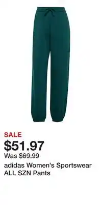Sport Chek adidas Women's Sportswear ALL SZN Pants offer