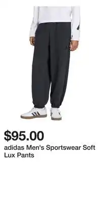 Sport Chek adidas Men's Sportswear Soft Lux Pants offer