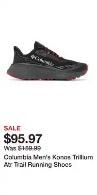 Sport Chek Columbia Men's Konos Trillium Atr Trail Running Shoes offer