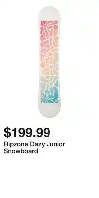 Sport Chek Ripzone Dazy Junior Snowboard offer