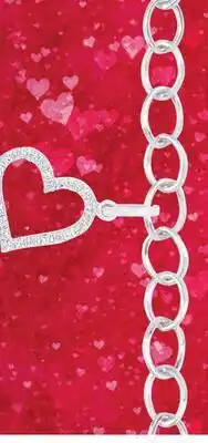 Charm Diamond Sterling Silver Diamond Heart Charm Bracelet offer