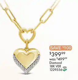 Charm Diamond Vermeil Diamond offer