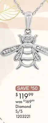 Charm Diamond Diamond S/S offer