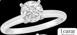 Charm Diamond Glacier Fire 14K White Gold 1.00CT Solitaire Ring offer