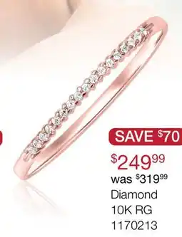 Charm Diamond Diamond 10K RG offer