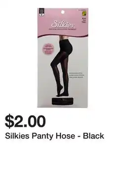 Dollarama Silkies Panty Hose - Black offer