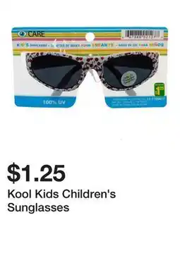 Dollarama Kool Kids Children's Sunglasses offer