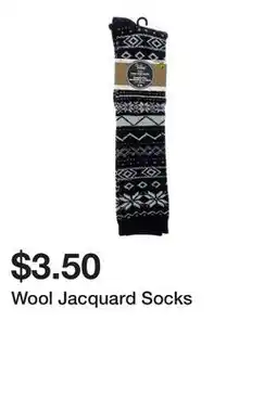 Dollarama Wool Jacquard Socks offer