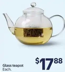 Walmart Glass teapot offer