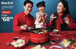 Walmart Starfrit electric dual-sided hot pot offer