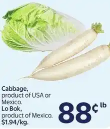 Walmart Cabbage offer