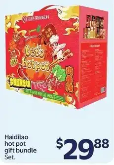 Walmart Haidilao gift bundle offer