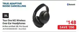 Visions Electronics JBL Tour One M2 Wireless Over-Ear Headphones offer