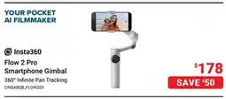 Visions Electronics Insta360 Flow 2 Pro Smartphone Gimbal offer