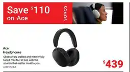 Visions Electronics Ace Headphones offer