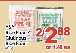 T&T Supermarket Y&Y RICE FLOUR/GLUTINOUS RICE FLOUR offer