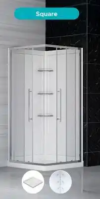 Bath Depot Nilus Collection Square shower kit offer