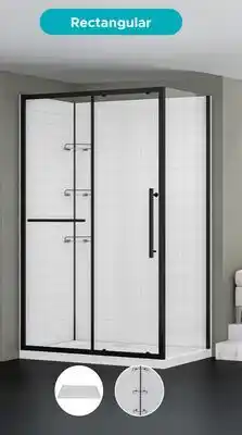 Bath Depot Dorian Collection Rectangle shower kit offer