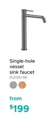 Bath Depot Single-hole vessel sink faucet offer