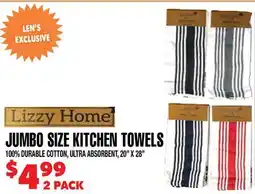 Len's Mill Stores JUMBO SIZE KITCHEN TOWELS offer