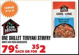 Len's Mill Stores ONE SKILLET TERIYAKI STIRFRY offer