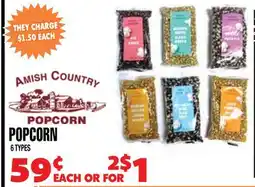 Len's Mill Stores POPCORN offer