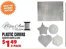 Len's Mill Stores PLASTIC CANVAS offer