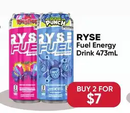 Healthy Planet RYSE Fuel Energy Drink offer