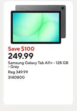 Staples Samsung Galaxy Tab A11+ - 128 GB - Grey offer