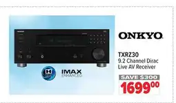 2001 Audio Video TXRZ30 Onkyo 9.2 Channel Dirac Live AV Receiver offer