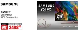 2001 Audio Video QN98Q7F QLED Q HDR 1500 Quantum Dot 98 offer