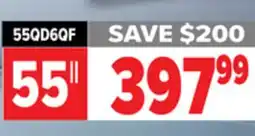 2001 Audio Video 55QD6QF Hisense 55 QLED 4K UHD HDR TV offer