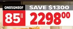 2001 Audio Video NEO QLED 4K QN85QN80F VISION AI SMART TV offer