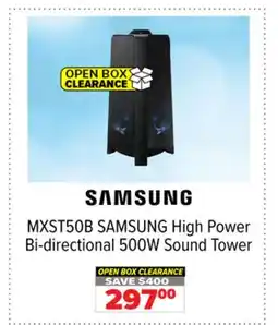 2001 Audio Video MXST50B SAMSUNG High Power Bi-directional 500W Sound Tower offer