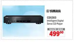 2001 Audio Video CDS303 YAMAHA Intelligent Digital Servo CD Player offer