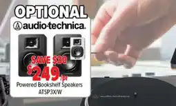 2001 Audio Video AUDIO-TECHNICA ATSP3X Powered Bookshelf Speakers offer