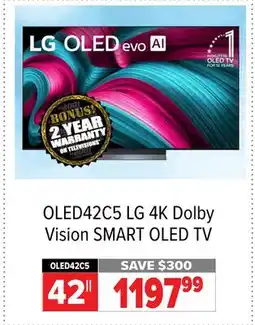 2001 Audio Video LG 4K Dolby Vision SMART OLED TV offer