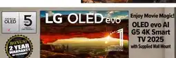 2001 Audio Video OLED55G5 LG 55 OLED evo AI G5 4K Smart TV 2025 offer