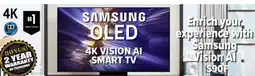 2001 Audio Video SAMSUNG 48 QN48S90F OLED 4K VISION AI SMART TV offer