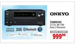 2001 Audio Video ONKYO TXNR6100 7.2 Ch. 8K THX Zone 2 Receiver offer