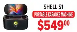 2001 Audio Video SHELL S1 PORTABLE KARAOKE MACHINE offer