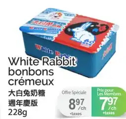 T&T Supermarket WHITE RABBIT BONBONS CRÉMEUX offer