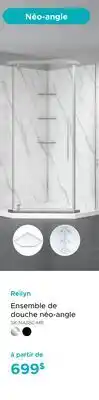 Bath Depot Ensemble de douche néo-angle Reilyn offer